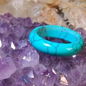Turquoise Band Ring